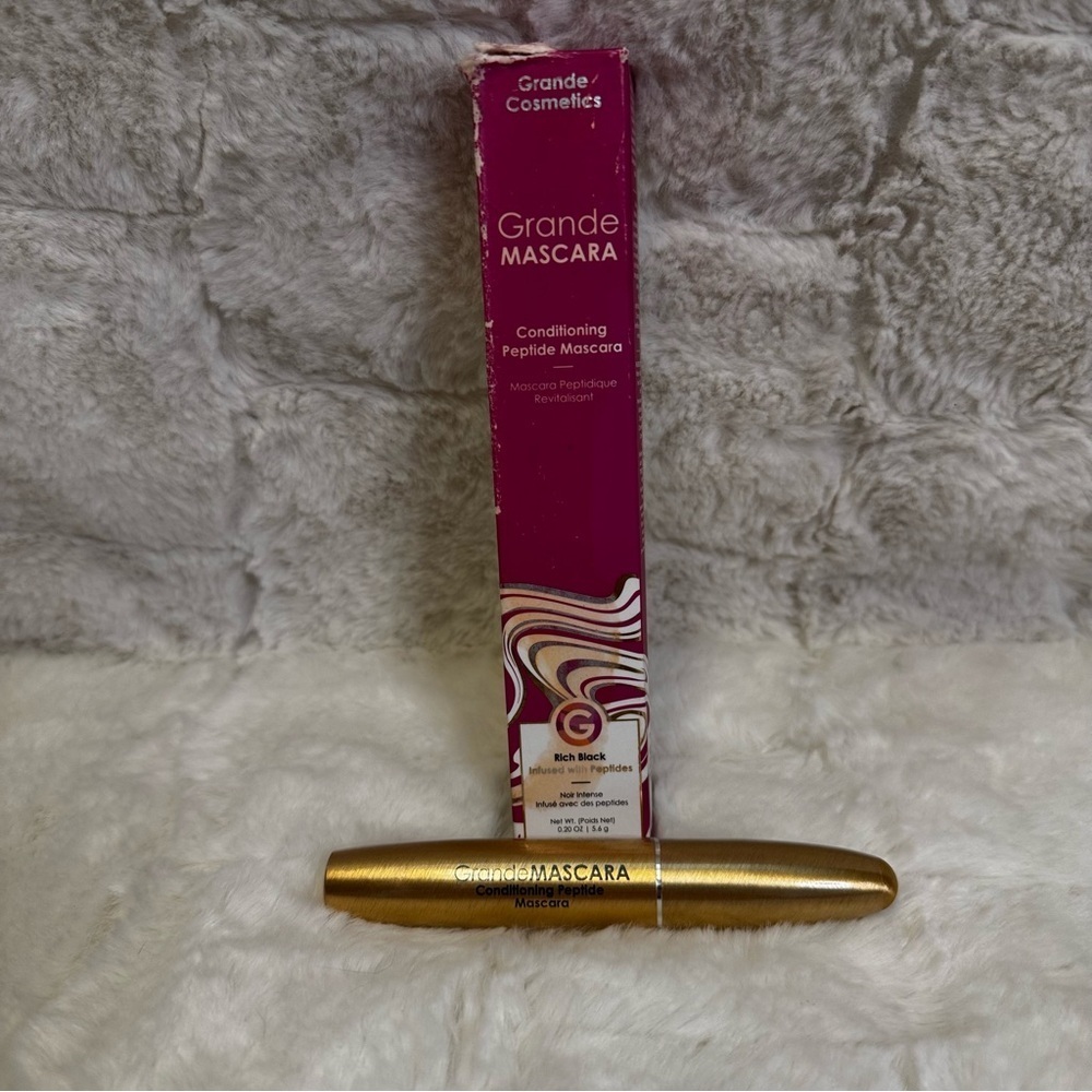 Grande Cosmetics Black Mascara Conditioning Peptide Infused Volumizing NIB